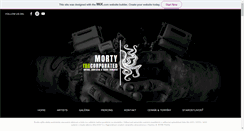 Desktop Screenshot of mortytattoo.com